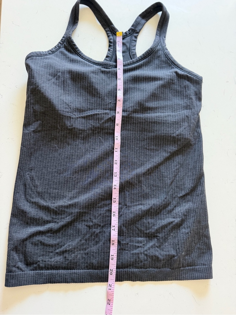 Ebb to Street Tank Top Light Support, B/C Dark grey sz 8 - Picture 5 of 6